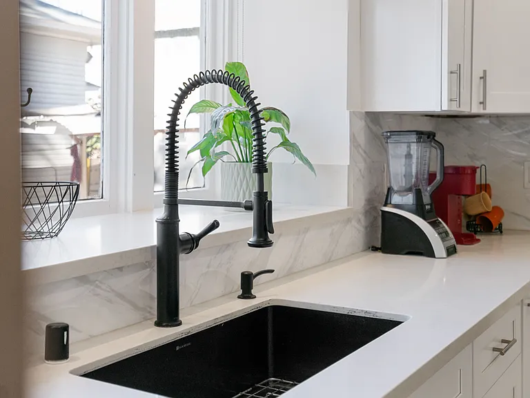 Fully-stocked kitchen