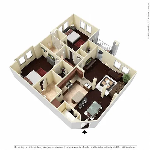 Floor plan B2
