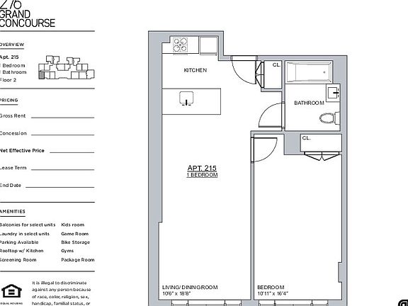 2nd image of 276 Grand Concourse #215