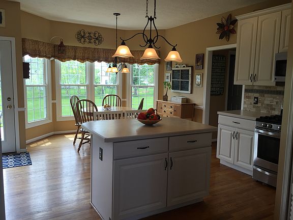 Large windows in kitchen