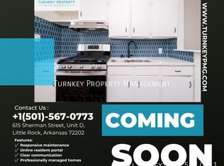 615 Sherman St APT D, Little Rock, AR 72202