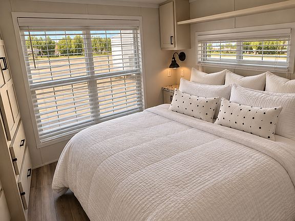 Bedroom with TV