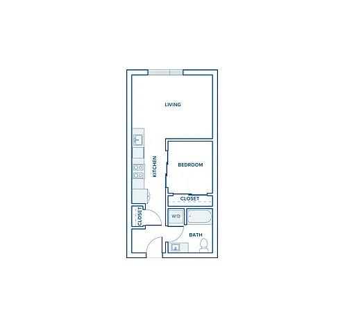 Floor plan ZA04 (MFTE) Income Restricted