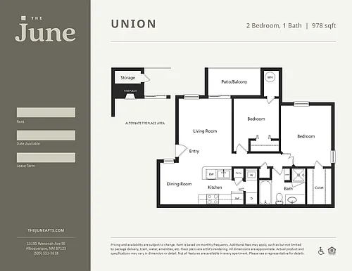Floor plan Union