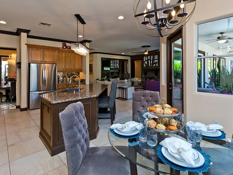 kitchen and eating nook