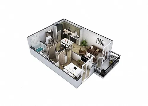Floor plan Glenwood - A1