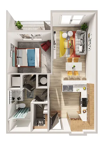 Floor plan A-A1