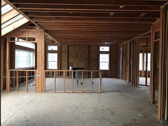 In the framed kitchen overlooking the family room. Home purchaser to select all finishes