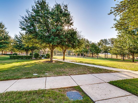 View of private community park from front of home