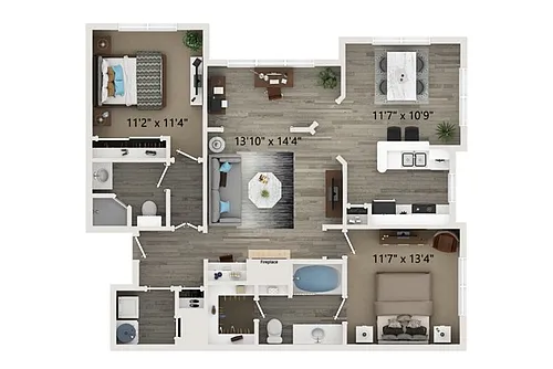 Floor plan B2S