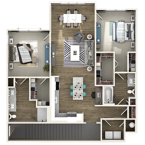 Floor plan CH-2A-1