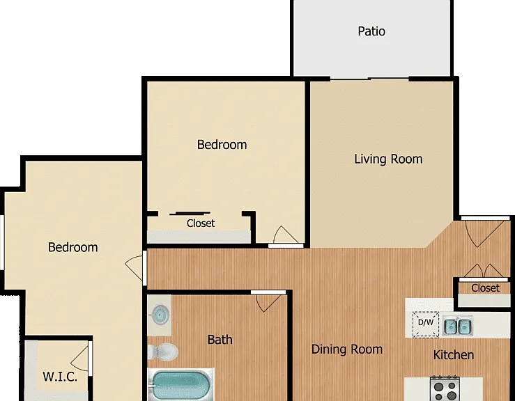 Plan 2 Floorplan Diagram