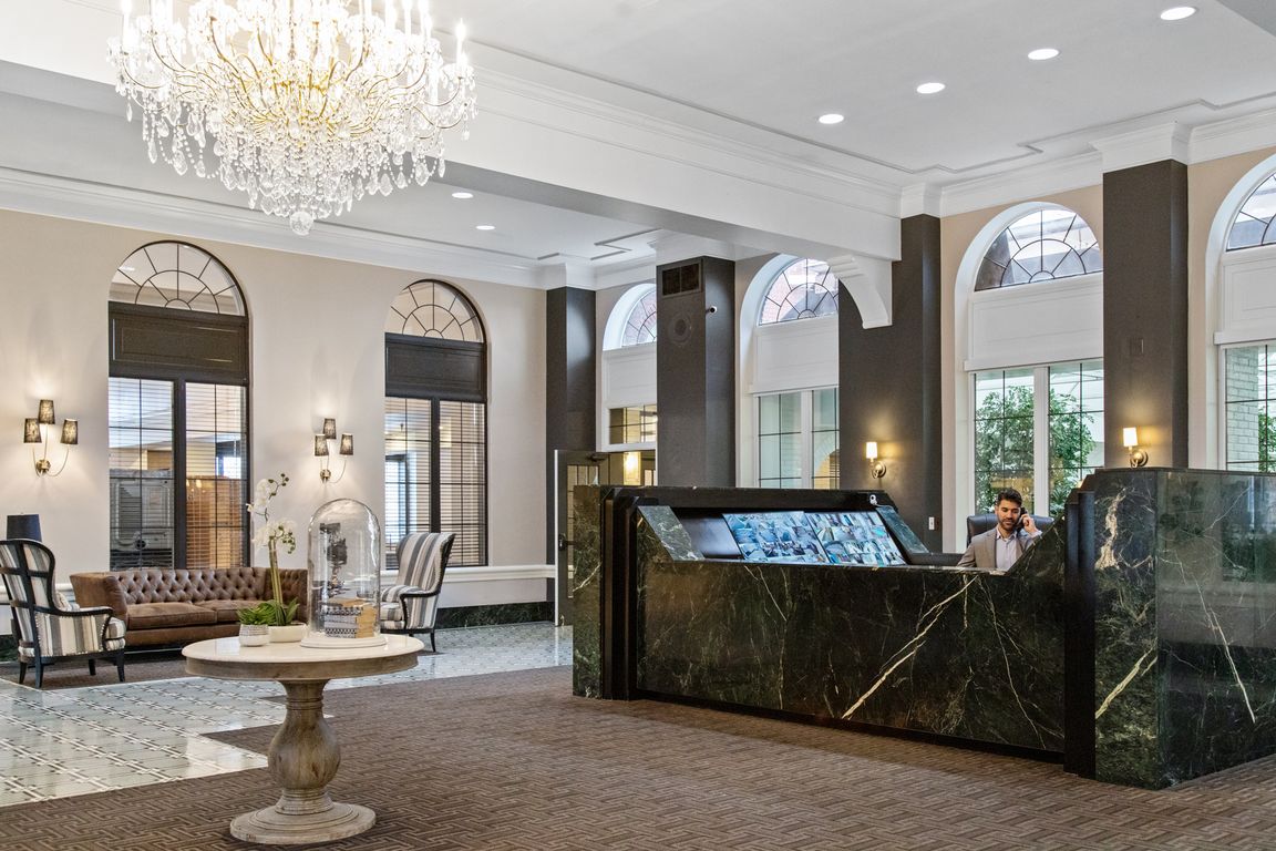 Front Lobby with a 24-Hour Concierge