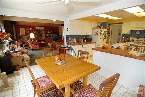 Dining to Kitchen to Living