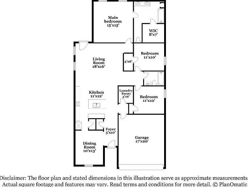 3 bed, 2.0 bath, 1741 sqft, $2,155 — Photo 2