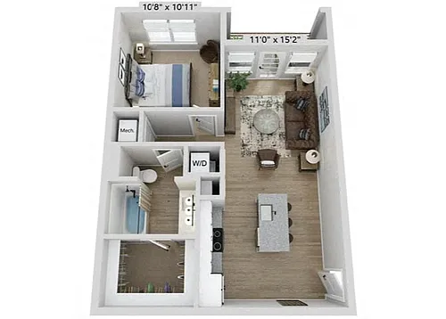 Floor plan A2A