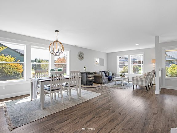 sitting area is adjacent to the formal dining room.
