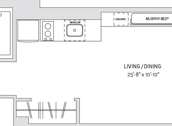 2nd image of 212 W 91st St APT 434