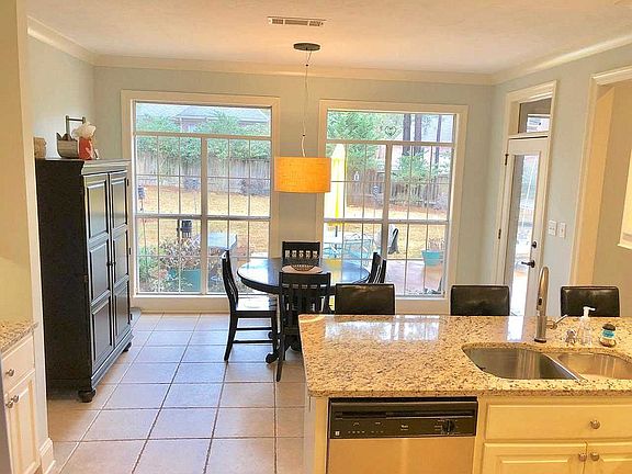 Kitchen view toward back