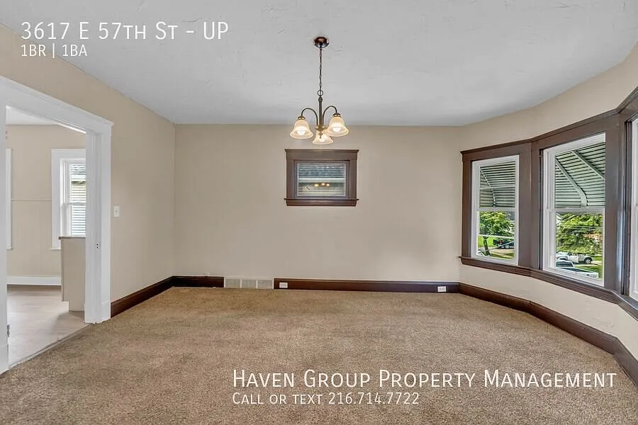 3617 E 57th St | UP, Cleveland, OH 44105 - Spacious 1-bed 1-bath multi-family home! — Photo 4