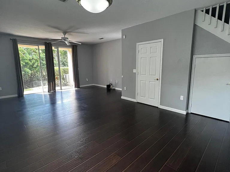 living room view