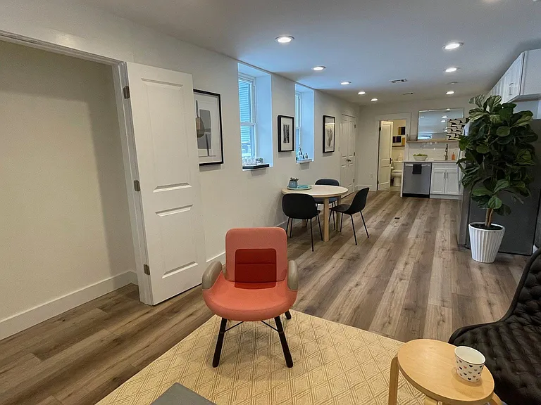 Living Area, Dining Area/Kitchen