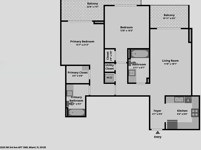 2525 SW 3rd Ave #1009 — Photo 7