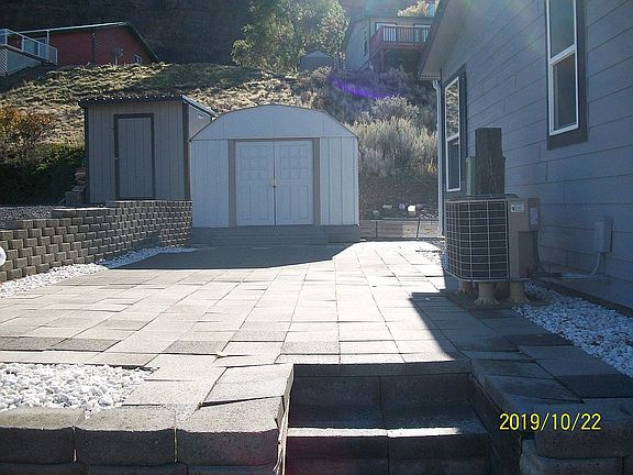 Patio on North side of house