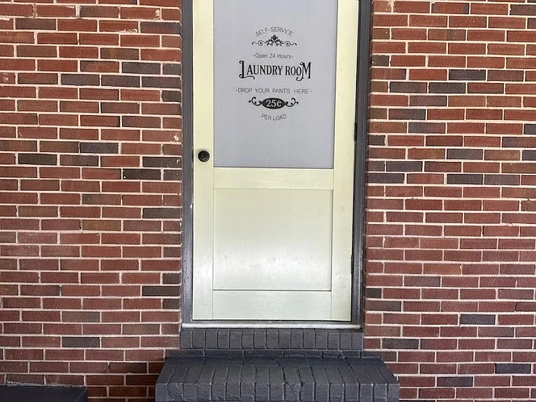 Laundry room door