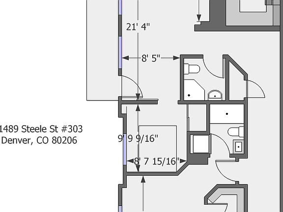 4th image of 1489 Steele St APT 303