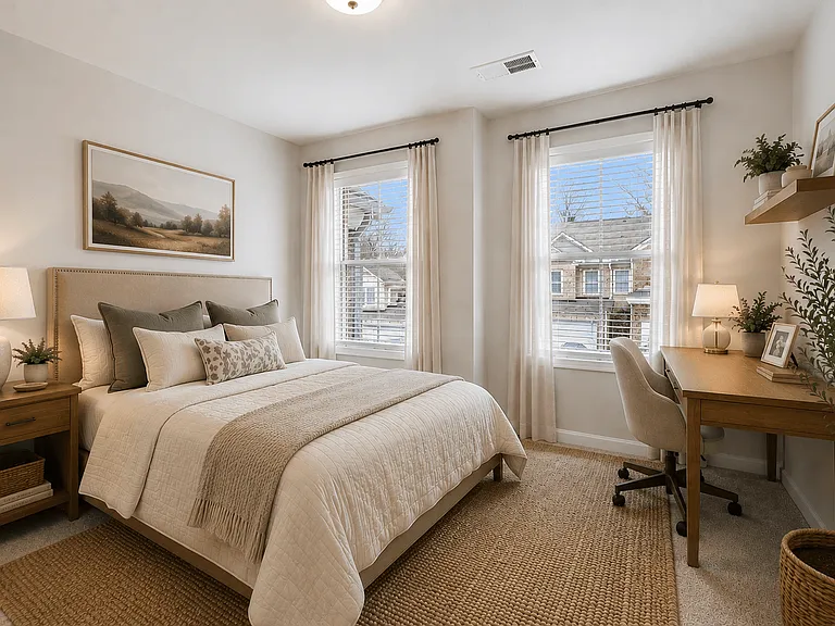 Bright and spacious guest suite designed for comfort, flexibility, and everyday living.