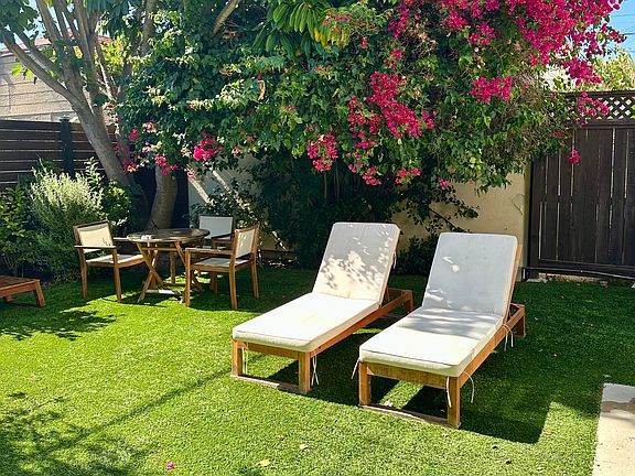 Your private backyard.