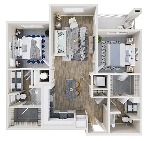 Floor plan B1