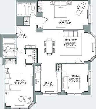 2nd image of 1735 York Ave APT 9C
