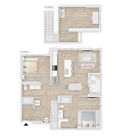 Floor plan B8-LOFT