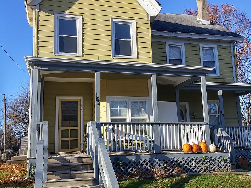 Front left of Twin home