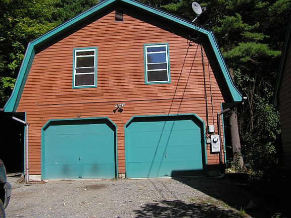 2-car heated garage with 2BR apart