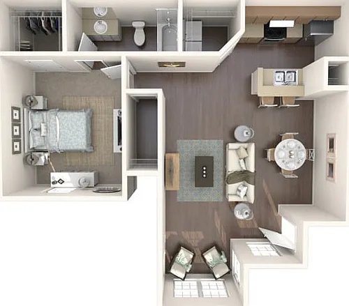 1C Floor Plan 1C Floor Plan
