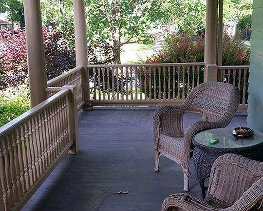 Wrap around front porch