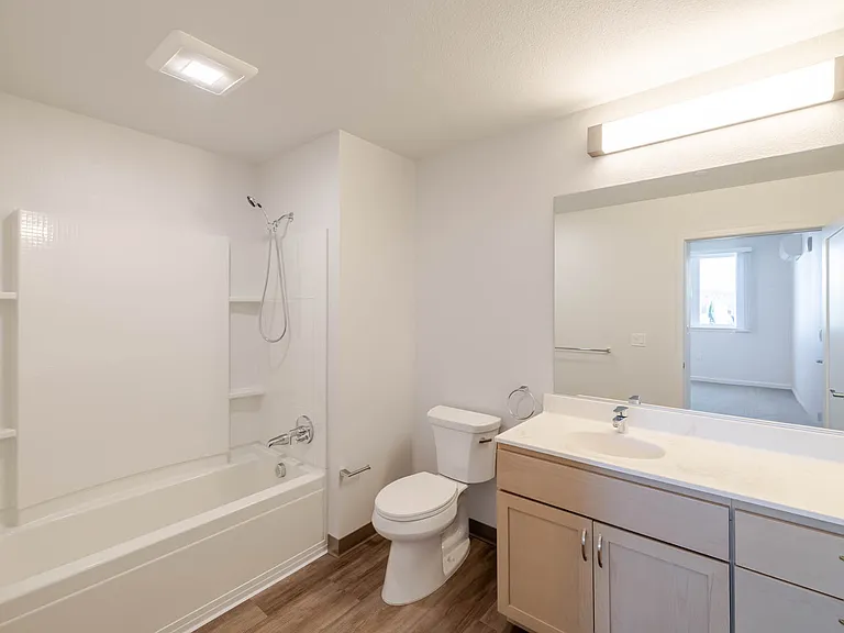 Bathroom A featuring modern fixtures and spacious design.