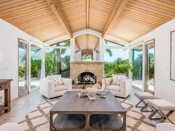 Living room from entry hall