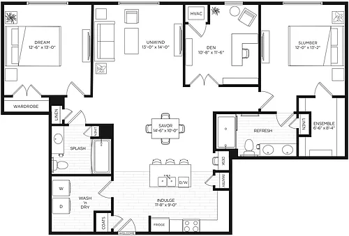 Floor plan B4N
