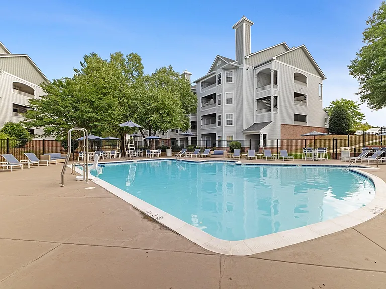 Our resort-style pool includes ample seating to host friends and family
