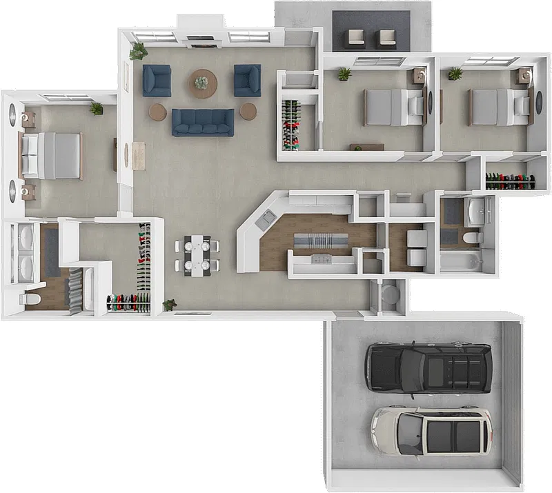 Floor plan Frances