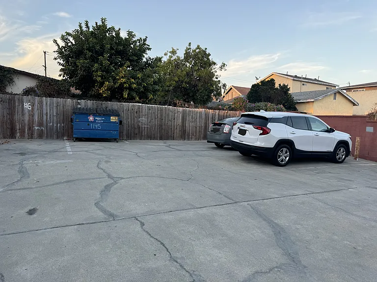 One off street assigned parking space included