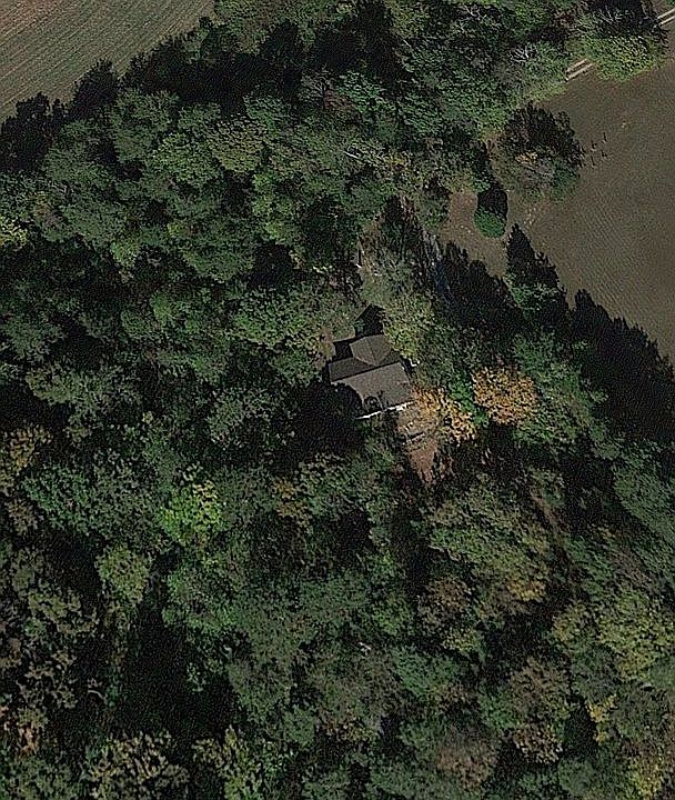 Ariel View of House