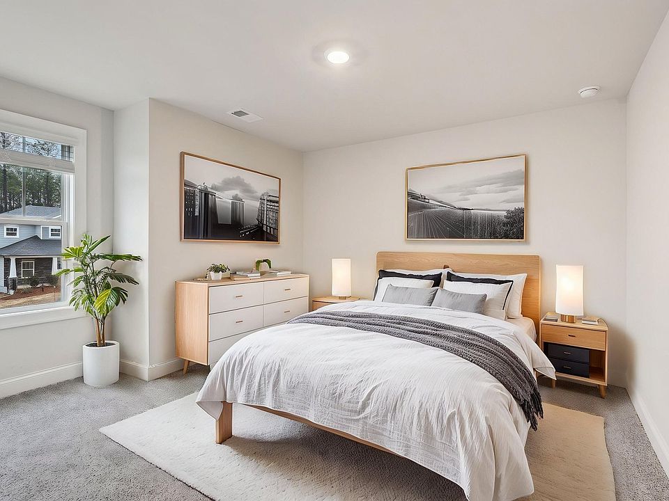 The Beaumont floorplan features four secondary bedrooms.