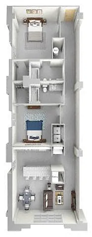 Floor plan Americus 5