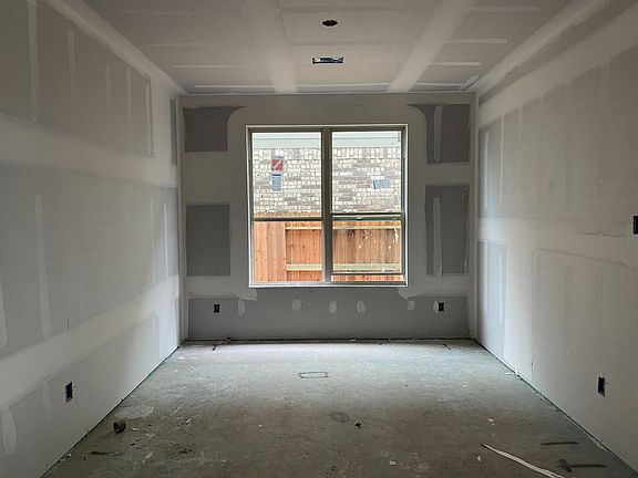 Construction progress - dining room