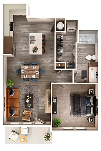Floor plan The Darcy
